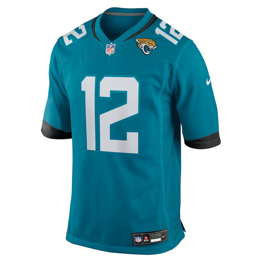 Travis Hunter Jacksonville Jaguars 2025 NFL Draft First Round Pick Game Jersey - Teal