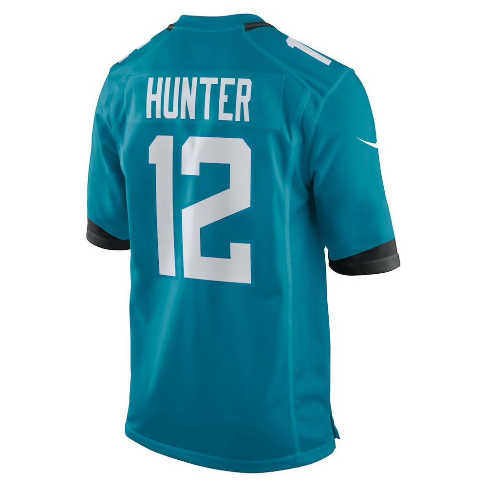 Travis Hunter Jacksonville Jaguars 2025 NFL Draft First Round Pick Game Jersey - Teal