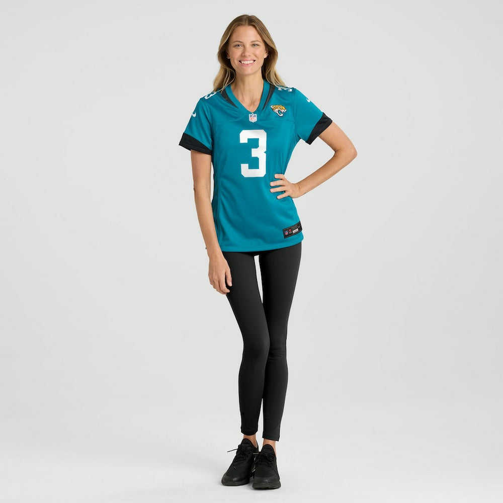 Jakobi Meyers Jacksonville Jaguars Women's Team Game Jersey - Teal