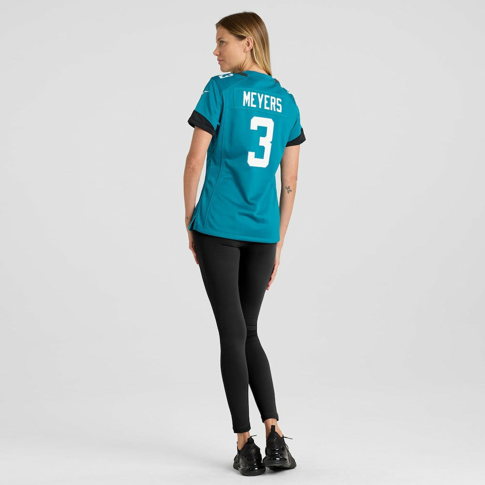 Jakobi Meyers Jacksonville Jaguars Women's Team Game Jersey - Teal