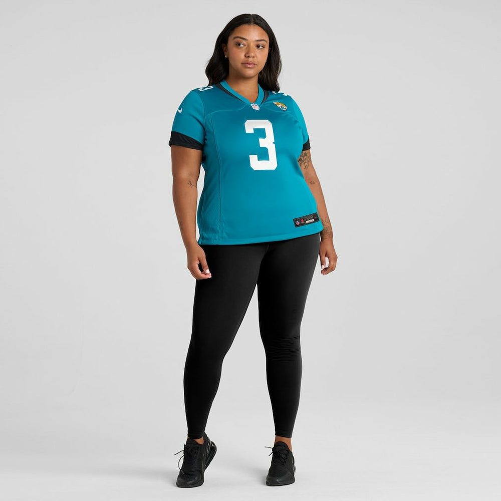 Jakobi Meyers Jacksonville Jaguars Women's Team Game Jersey - Teal