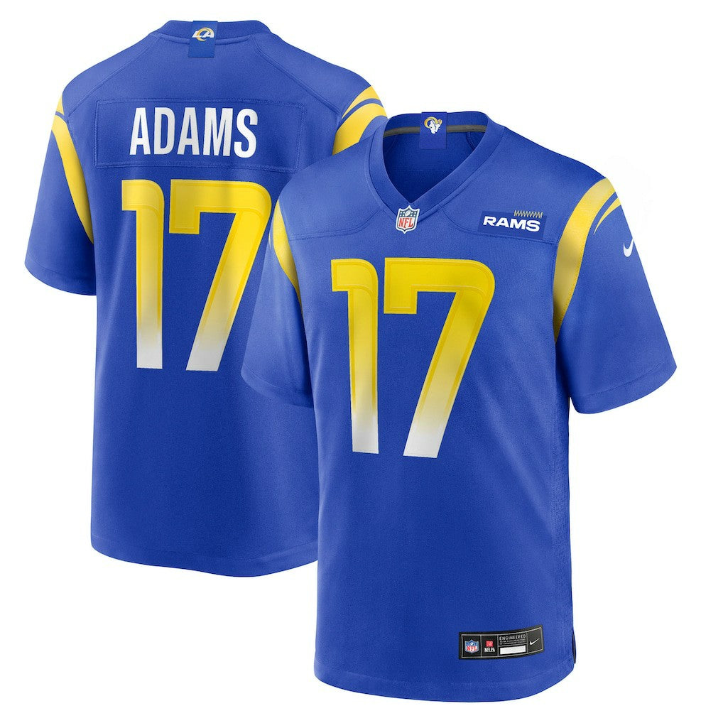 Davante Adams Los Angeles Rams Game Player Jersey - Royal