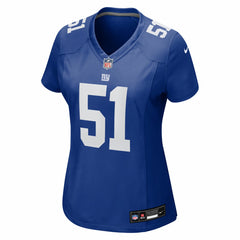 Abdul Carter New York Giants Women's First Round Pick Game Jersey - Royal