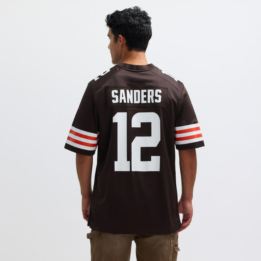 Shedeur Sanders Cleveland Browns 2025 NFL Draft Game Jersey - Brown