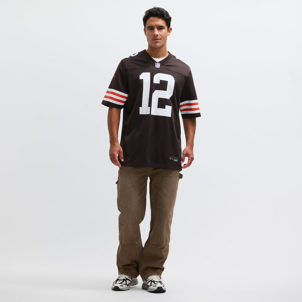 Shedeur Sanders Cleveland Browns 2025 NFL Draft Game Jersey - Brown