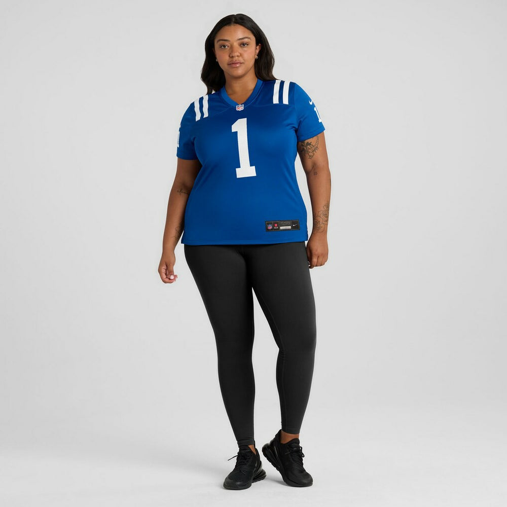 Ahmad Sauce Gardner Indianapolis Colts Women's Team Game Jersey - Royal