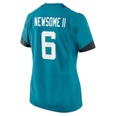 Greg Newsome II Jacksonville Jaguars Women's Team Game Jersey - Teal