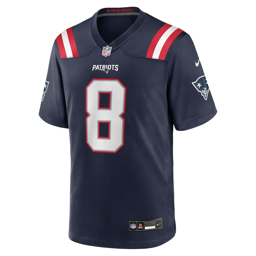 Stefon Diggs New England Patriots Game Jersey - Navy