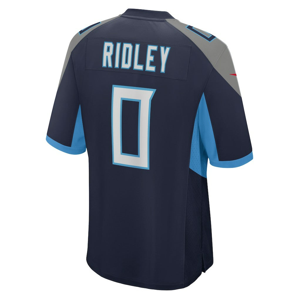Calvin Ridley Tennessee Titans Game Player Jersey - Navy