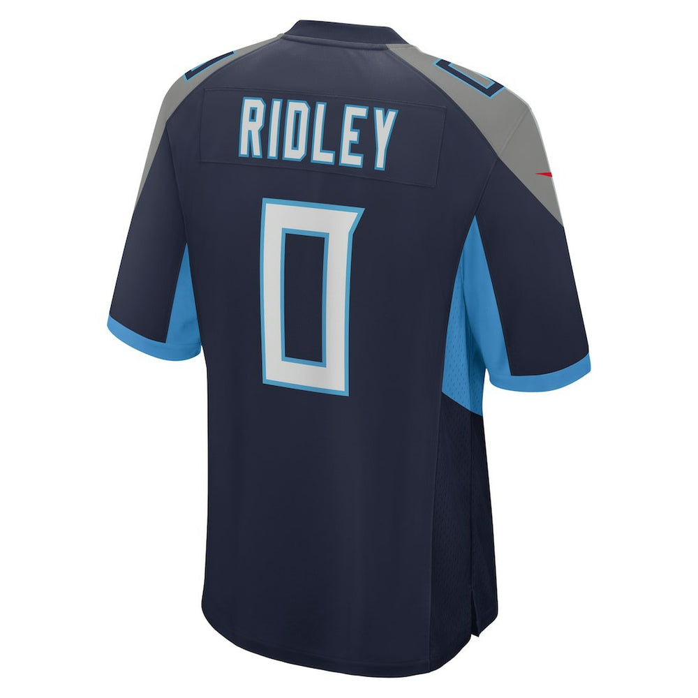 Calvin Ridley Tennessee Titans Game Player Jersey - Navy