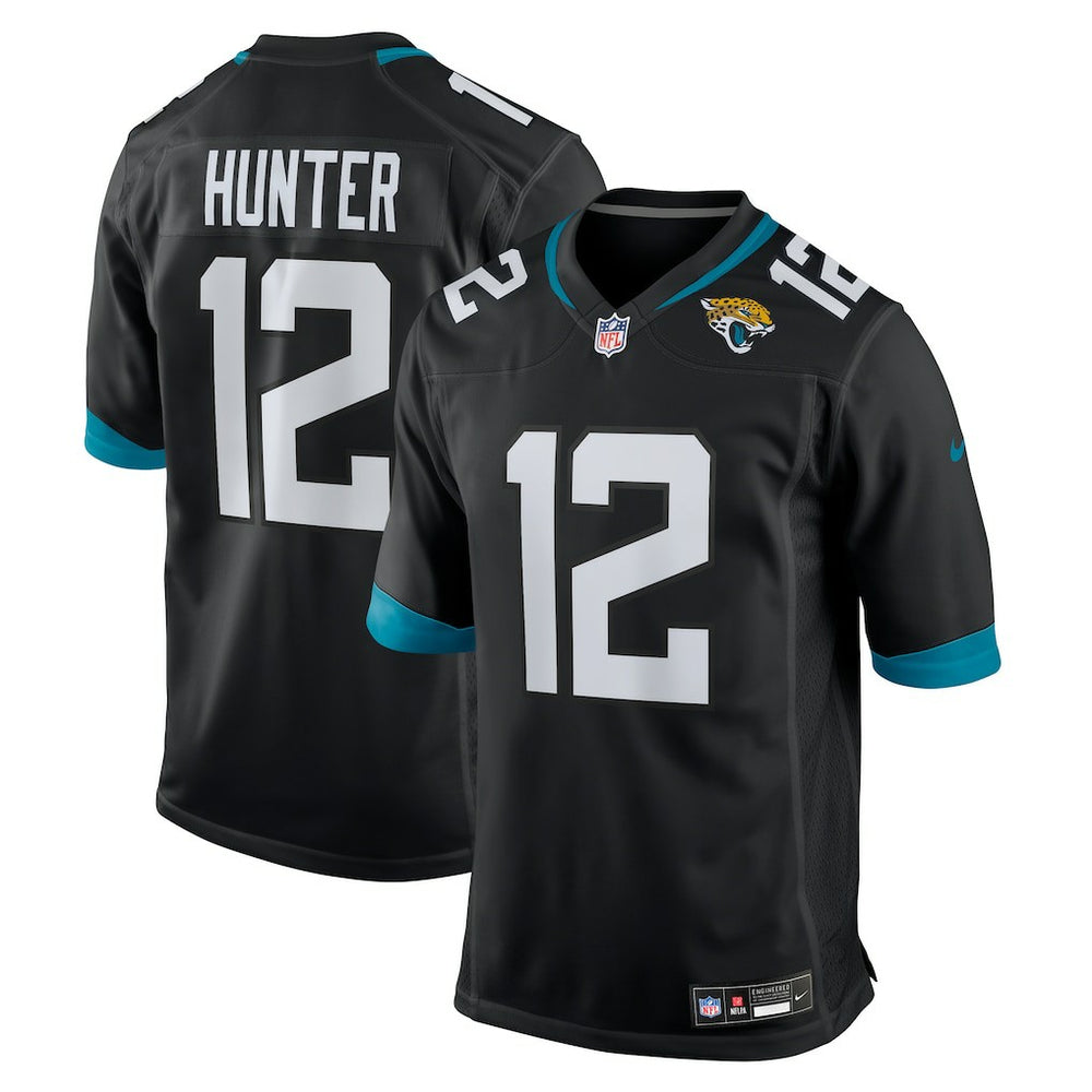 Travis Hunter Jacksonville Jaguars 2025 NFL Draft First Round Pick Alternate Game Player Jersey - Black