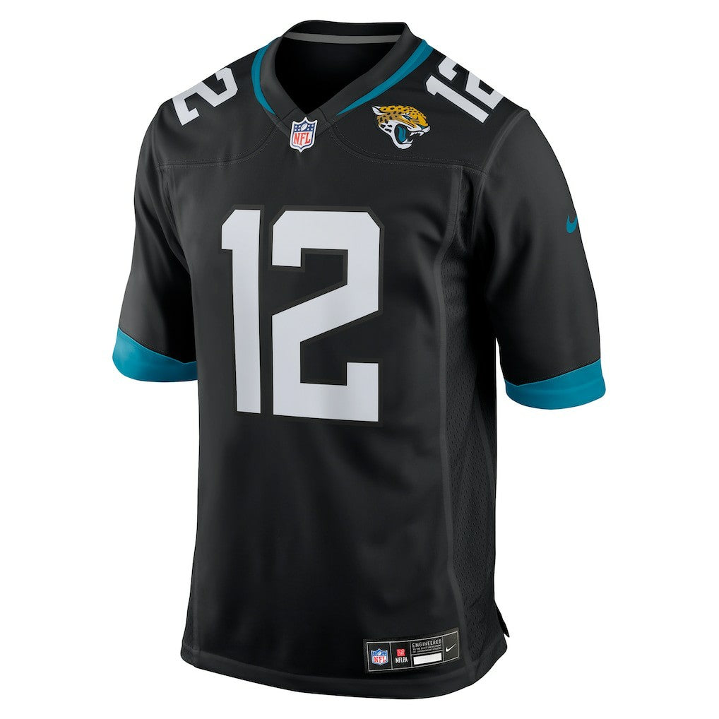 Travis Hunter Jacksonville Jaguars 2025 NFL Draft First Round Pick Alternate Game Player Jersey - Black
