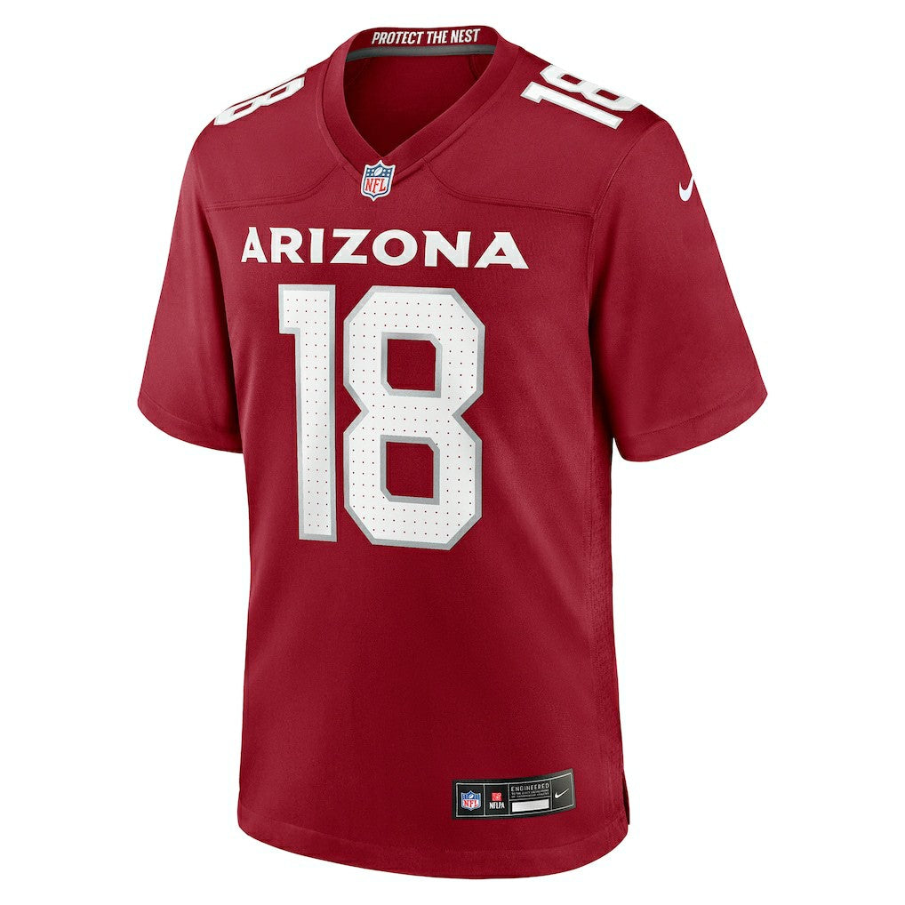 Marvin Harrison Jr. Arizona Cardinals Player Game Jersey - Cardinal
