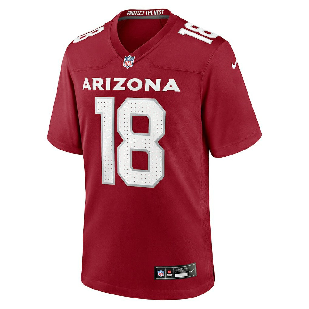 Marvin Harrison Jr. Arizona Cardinals Player Game Jersey - Cardinal