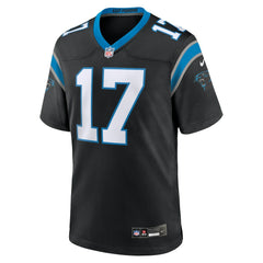 Xavier Legette Carolina Panthers 2024 NFL First Round Pick Game Player Jersey - Black