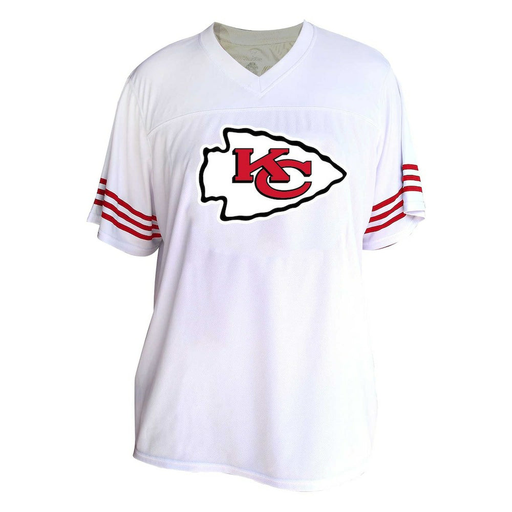 Patrick Mahomes Kansas City Chiefs Women's Plus Size Fashion Jersey - White online