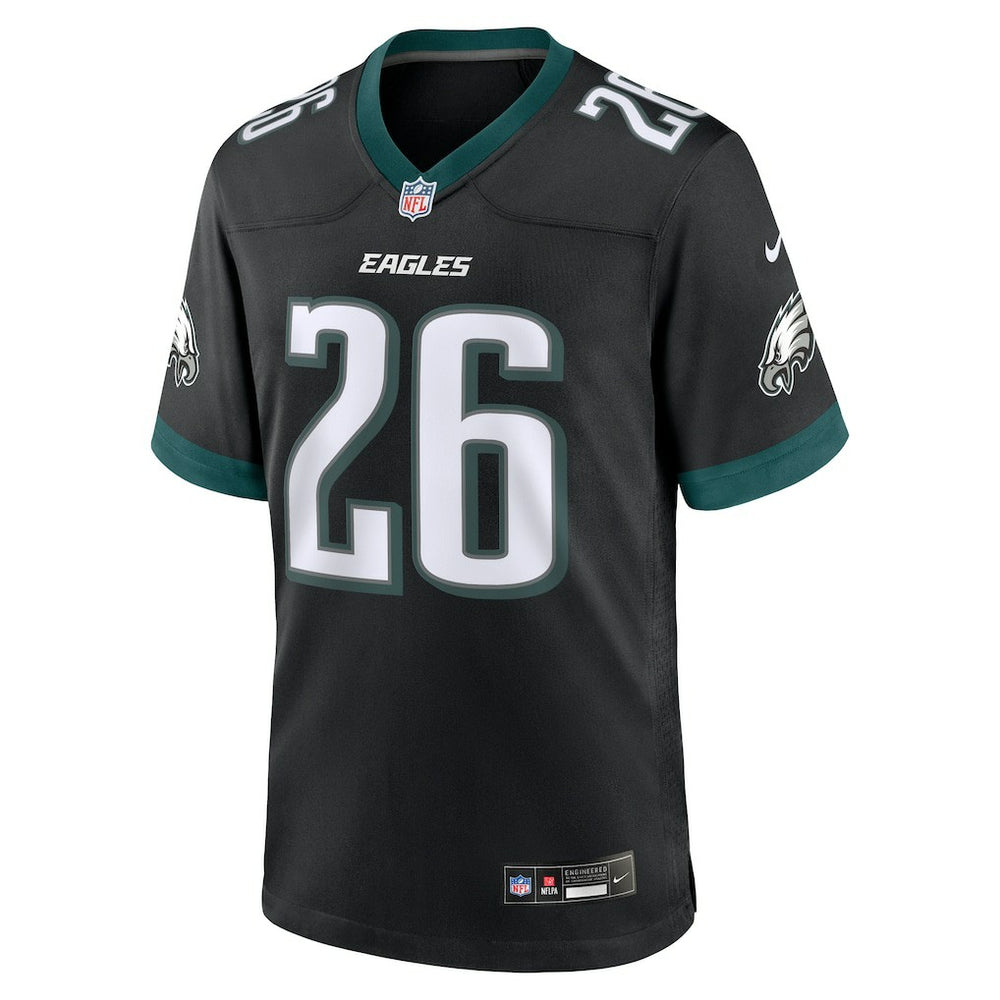 Saquon Barkley Philadelphia Eagles Alternate Game Jersey - Black