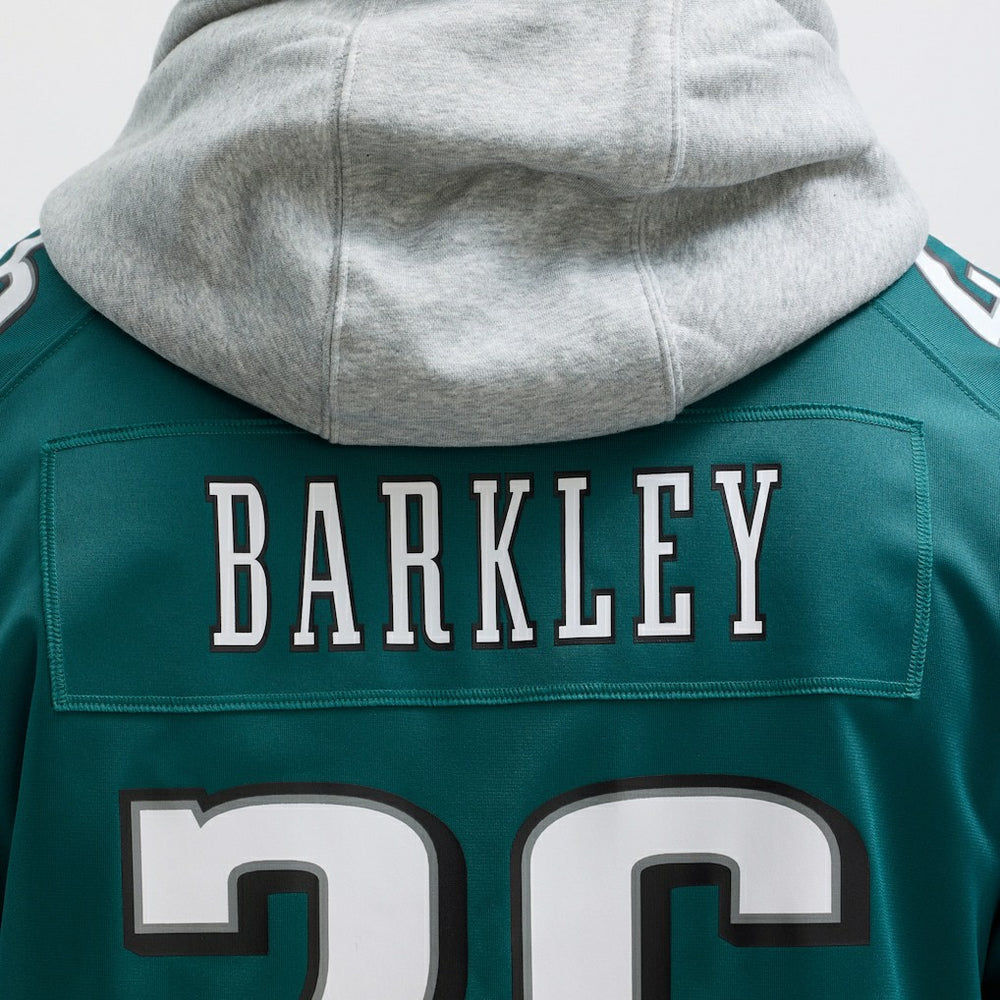 Saquon Barkley Philadelphia Eagles Game Player Jersey - Midnight Green
