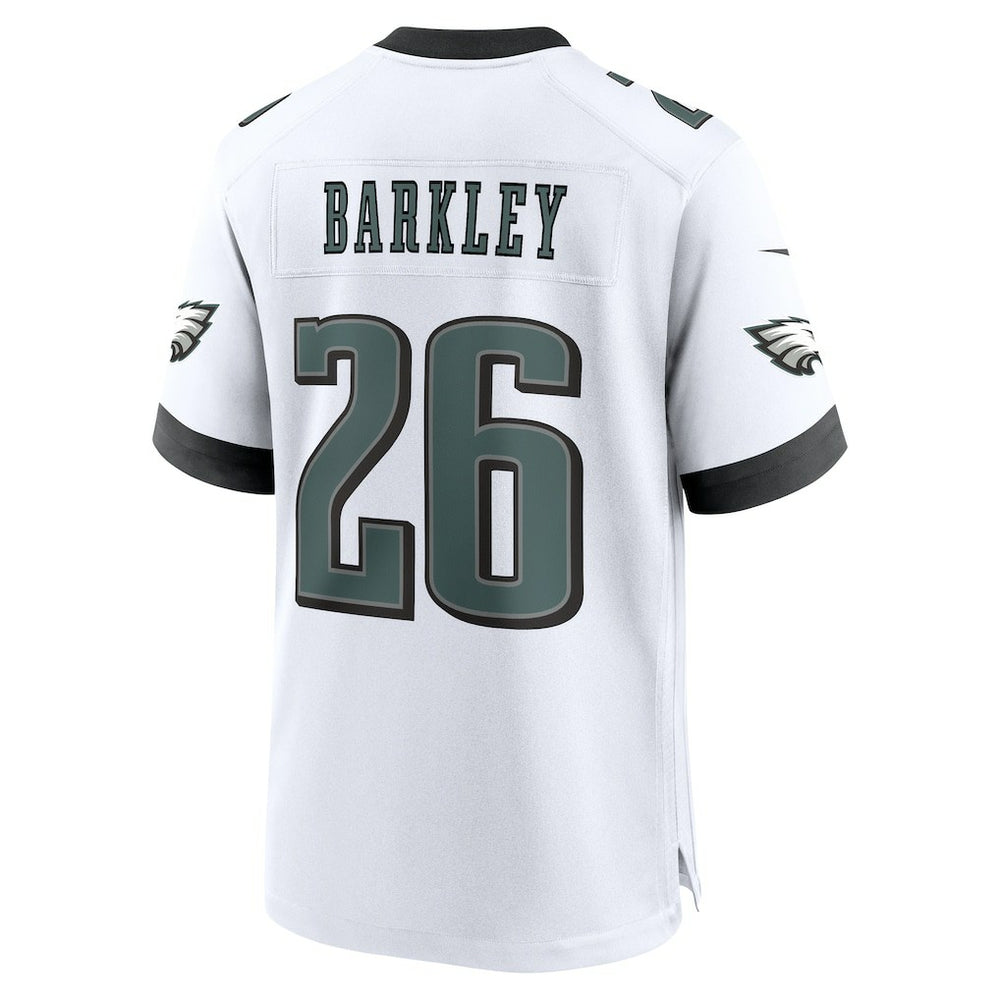 Saquon Barkley Philadelphia Eagles Game Jersey - White