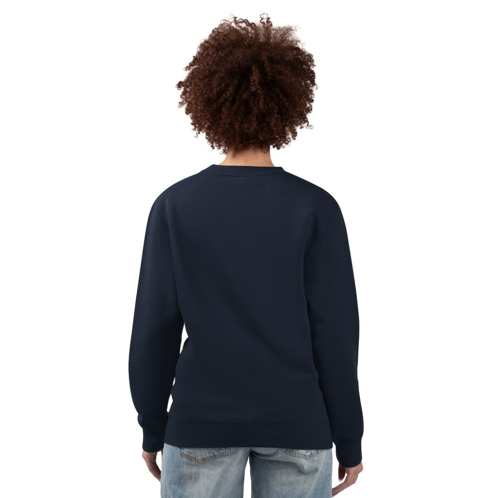 Milwaukee Brewers G-III 4Her by Carl Banks Women's Team Logo Fleece Pullover Sweatshirt Navy