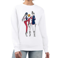 Minnesota Twins G-III 4Her by Carl Banks Women's Baseball Girls Fleece Pullover Sweatshirt White