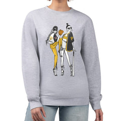 Pittsburgh Pirates G-III 4Her by Carl Banks Women's Baseball Girls Fleece Pullover Sweatshirt Heather Gray