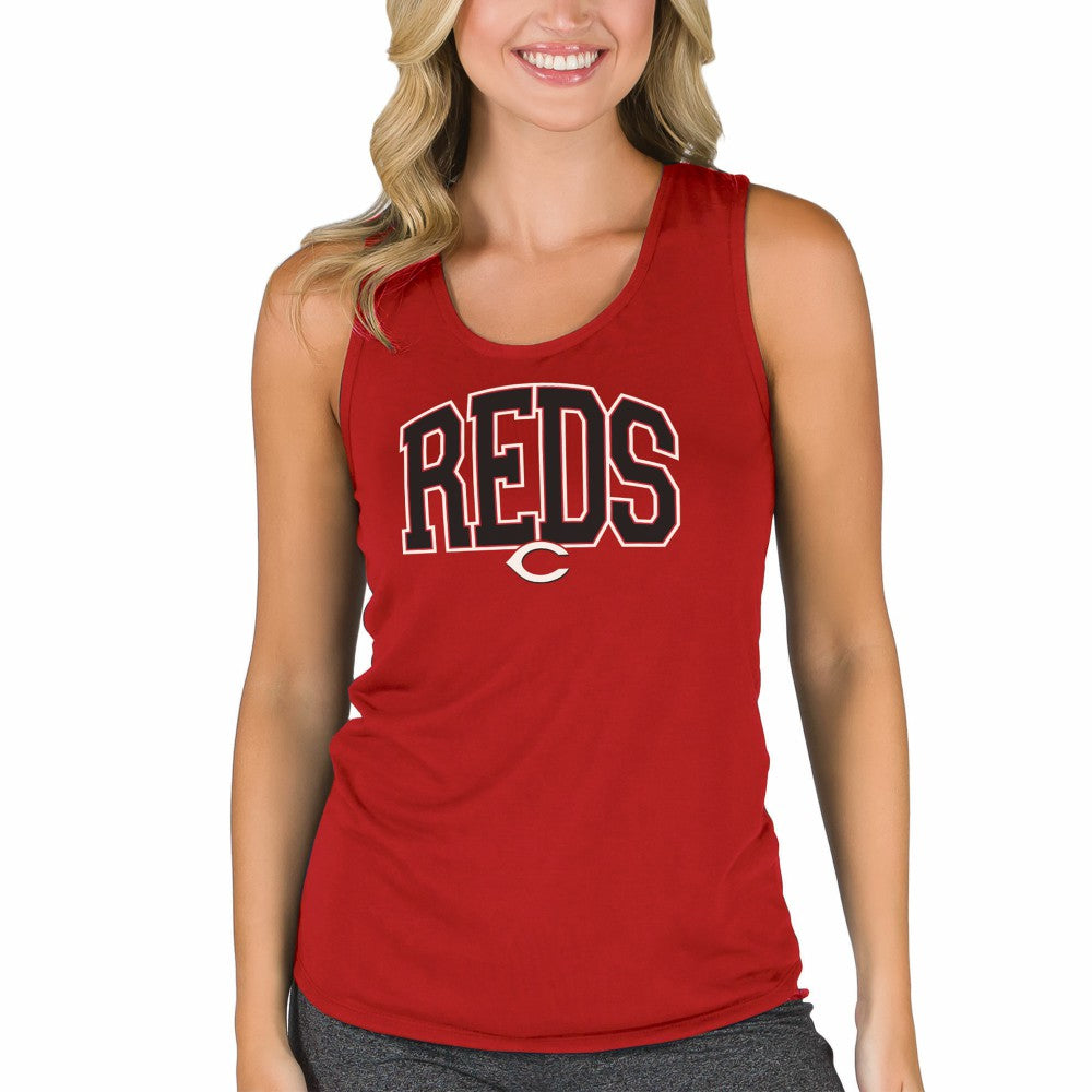 Cincinnati Reds Concepts Sport Women's Marathon Racerback Tank Top Red