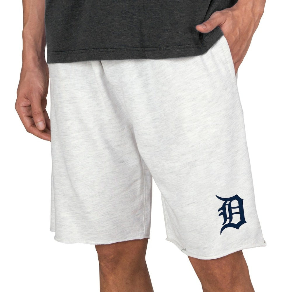 Detroit Tigers Concepts Sport Mainstream Terry Tri-Blend Shorts Oatmeal