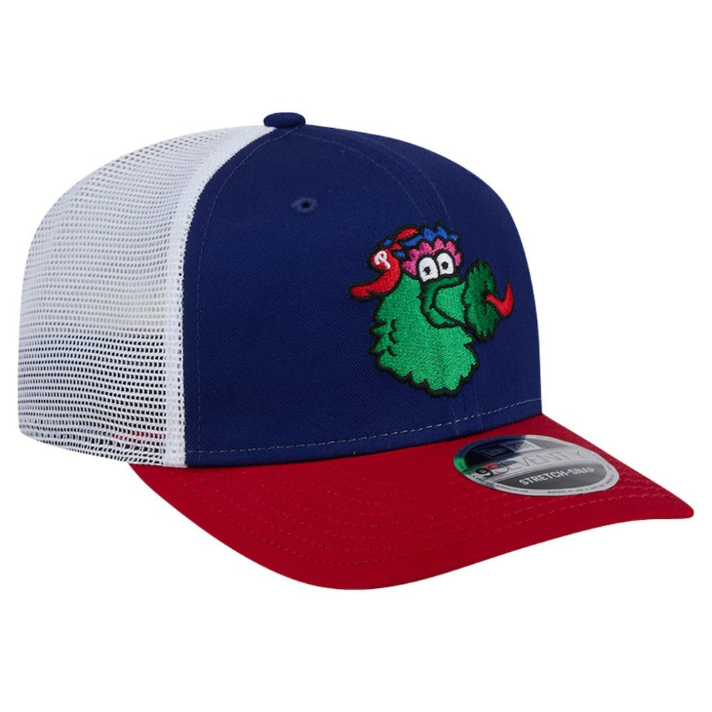 Philadelphia Phillies Phanatic 9SEVENTY Trucker Snapback Hat Royal | New Era