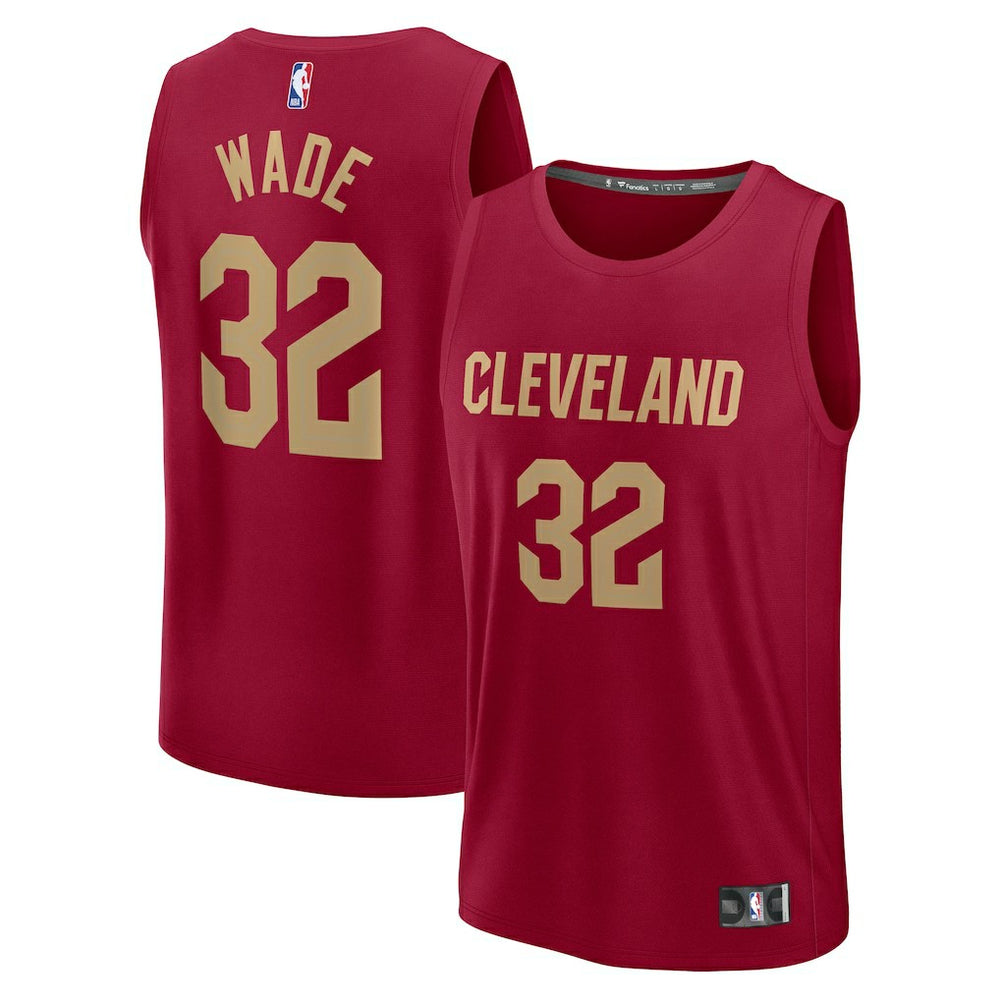 Dean Wade Cleveland Cavaliers Fast Break Player Jersey sale - Icon Editi- Wine