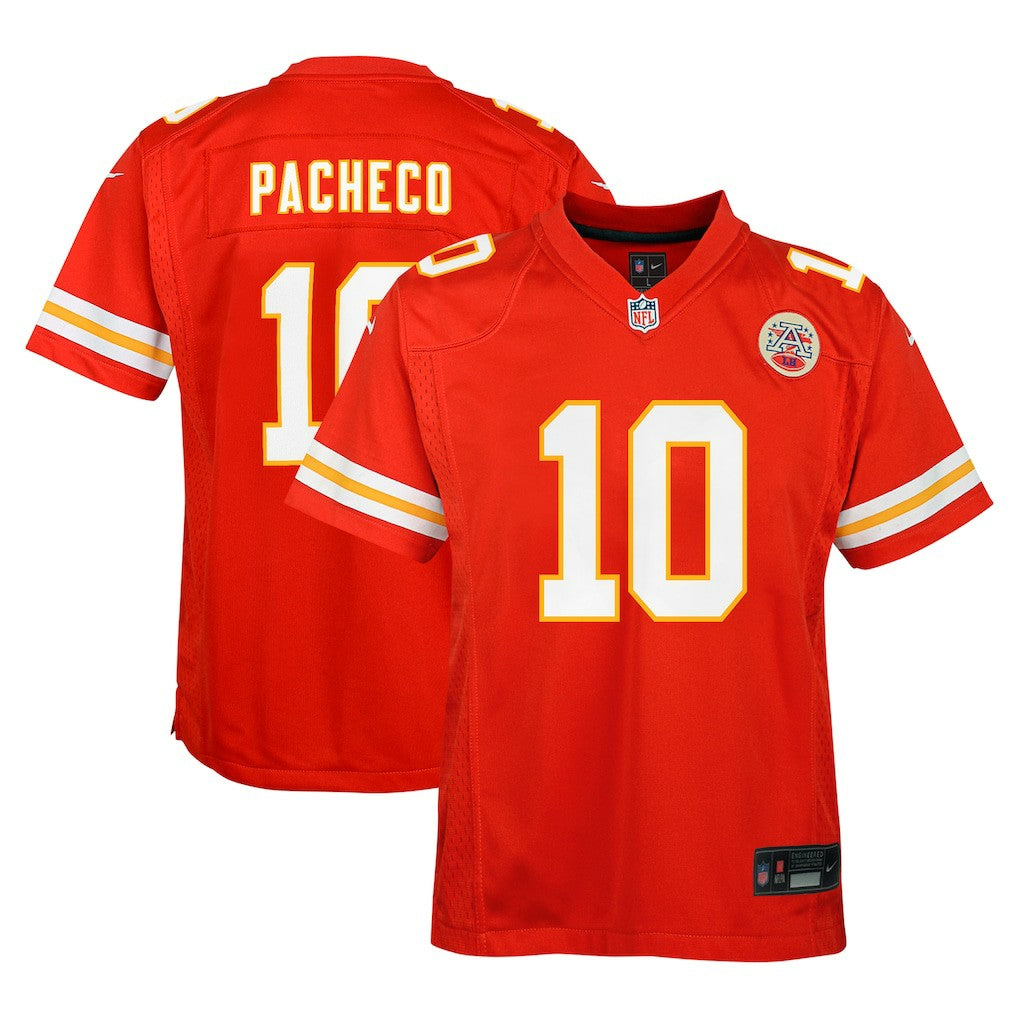 Isiah Pacheco Kansas City Chiefs Youth Game Jersey - Red