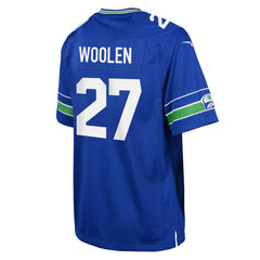 12th Fan Seattle Seahawks Youth Game Jersey - Royal