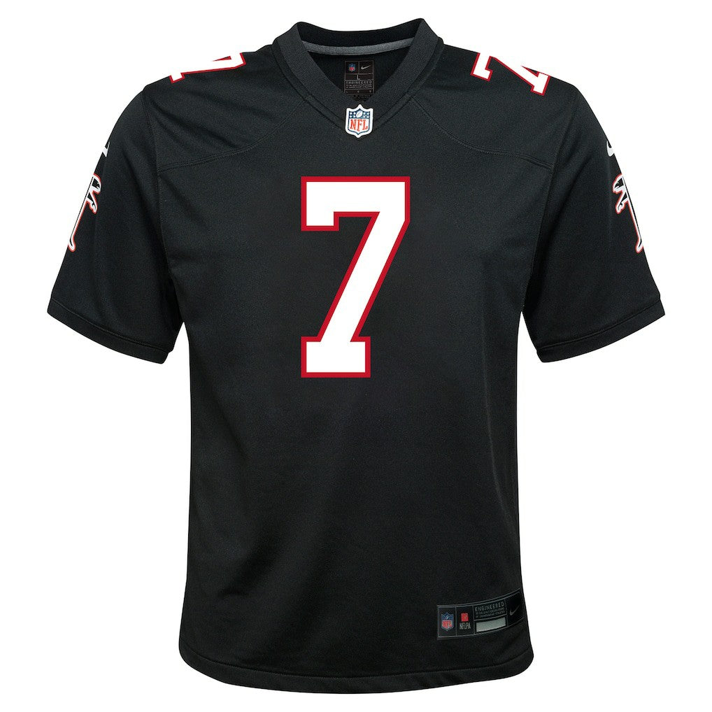 Bijan Robinson Atlanta Falcons Youth Game Jersey - Black