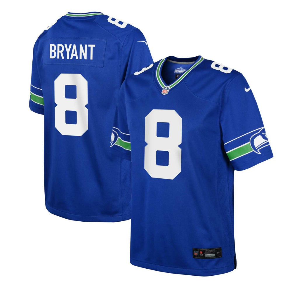12th Fan Seattle Seahawks Youth Game Jersey - Royal