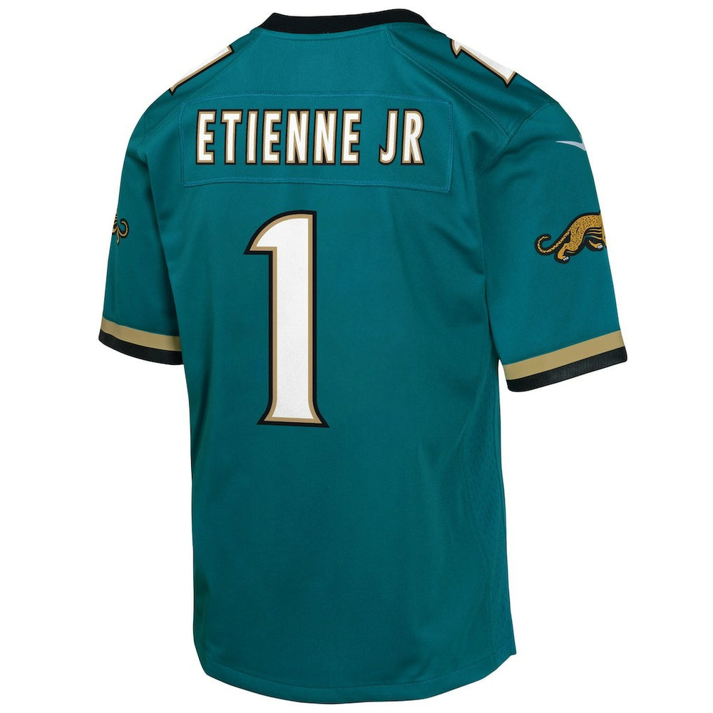 Travis Etienne Jacksonville Jaguars Youth Game Jersey - Teal