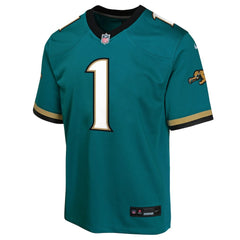 Travis Etienne Jacksonville Jaguars Youth Game Jersey - Teal