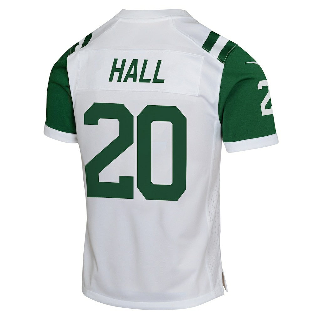 Breece Hall New York Jets Youth Game Jersey - White