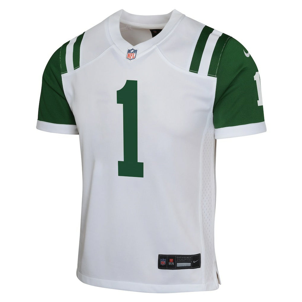 Ahmad Sauce Gardner New York Jets Youth Game Jersey - White