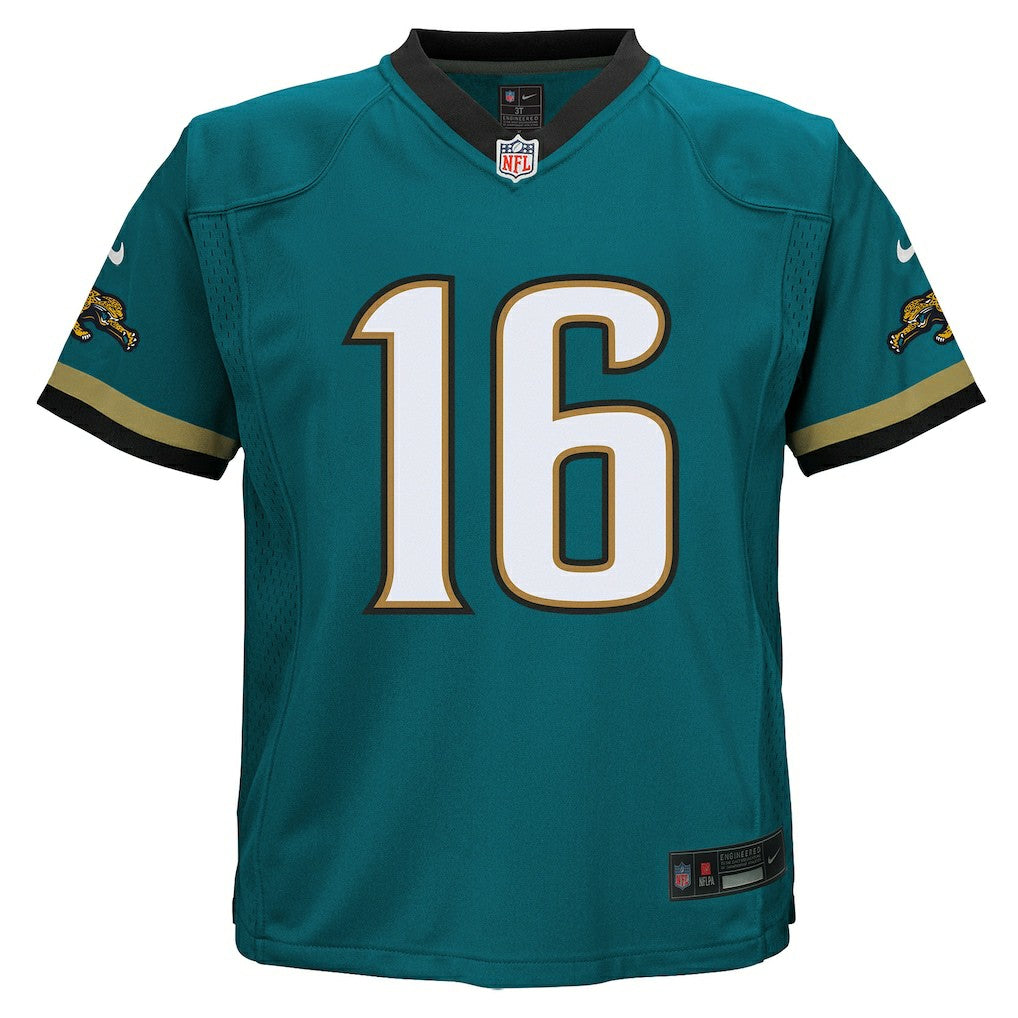 Trevor Lawrence Jacksonville Jaguars Preschool Prowler Throwback Player Game Jersey - Teal