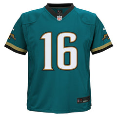 Trevor Lawrence Jacksonville Jaguars Preschool Prowler Throwback Player Game Jersey - Teal