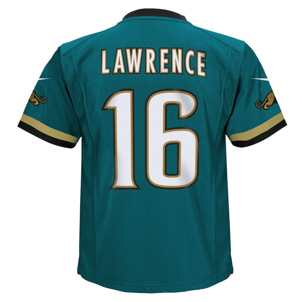 Trevor Lawrence Jacksonville Jaguars Preschool Prowler Throwback Player Game Jersey - Teal