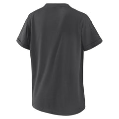 Houston Astros WEAR by Erin Andrews Women's Domestic Box Color Boyfriend T-Shirt Charcoal