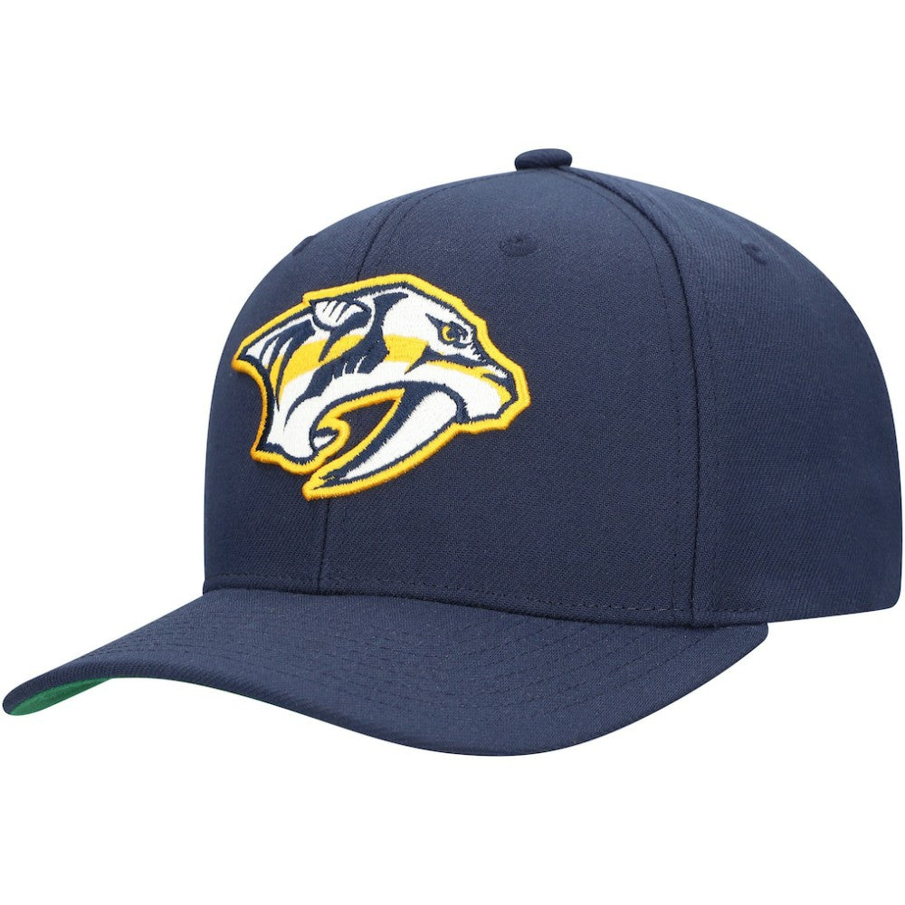 Nashville Predators Mitchell & Ness Core Team Ground Pro Adjustable Hat Navy