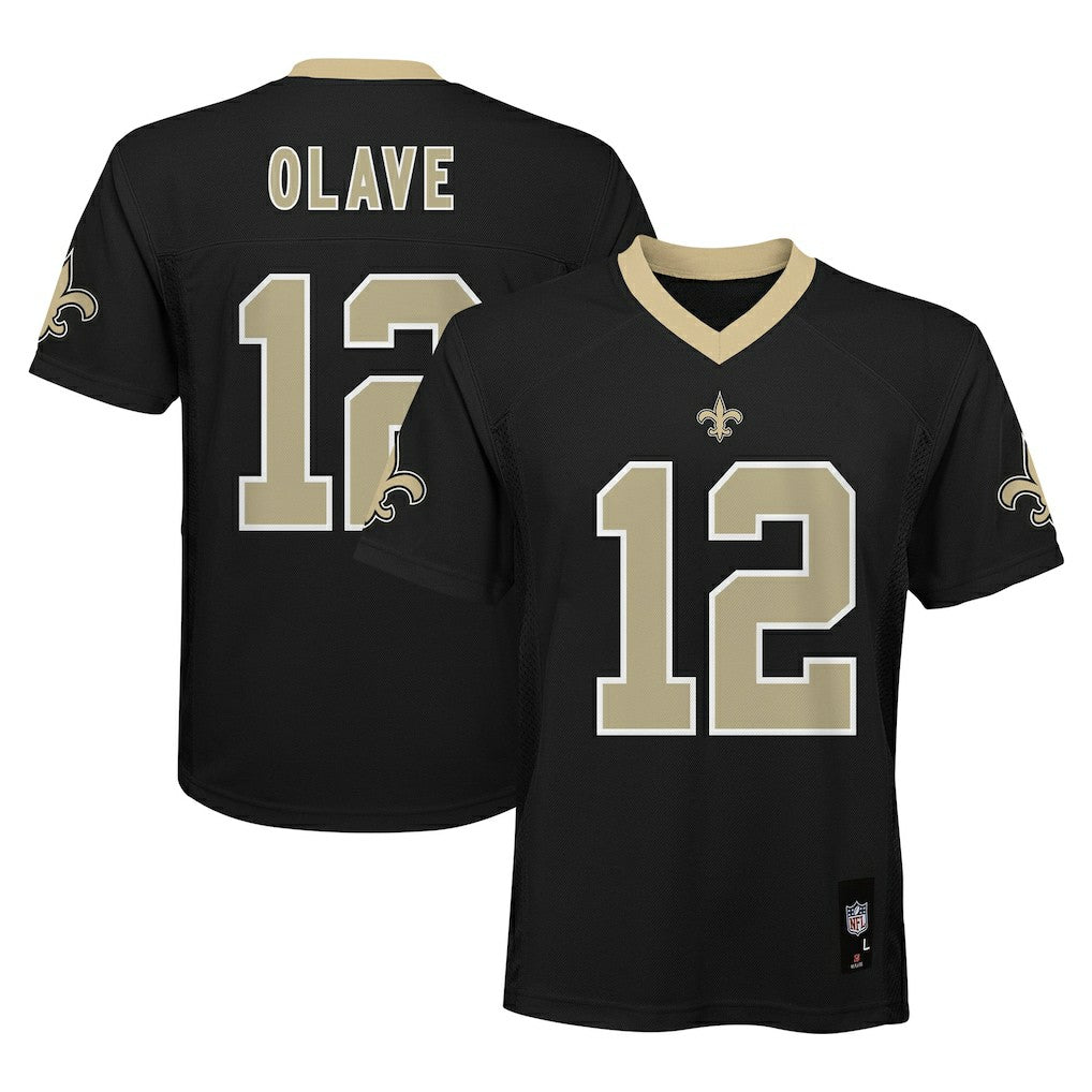 Chris Olave New Orleans Saints Youth Replica Player Jersey - Black on sale