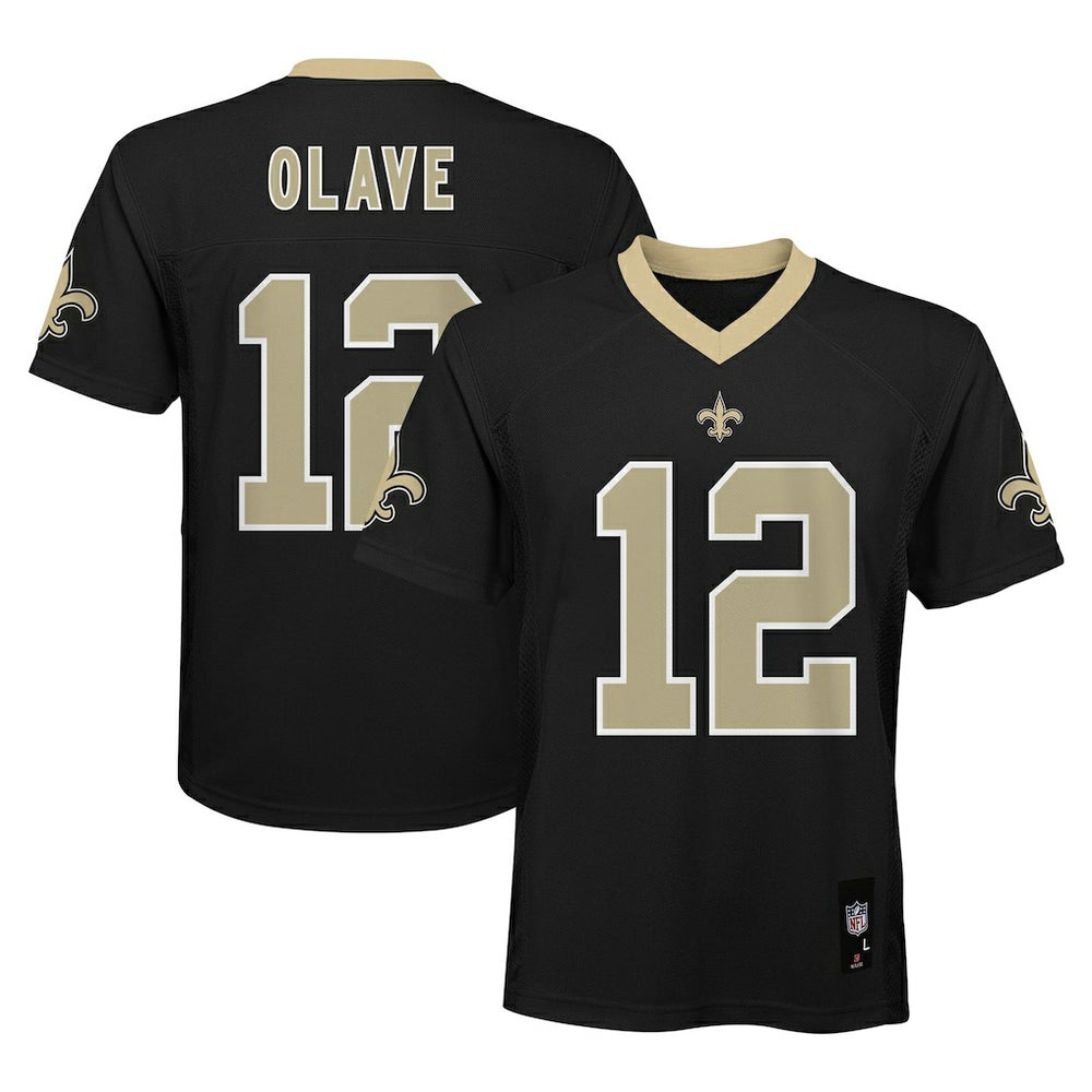 Chris Olave New Orleans Saints Youth Replica Player Jersey - Black on sale