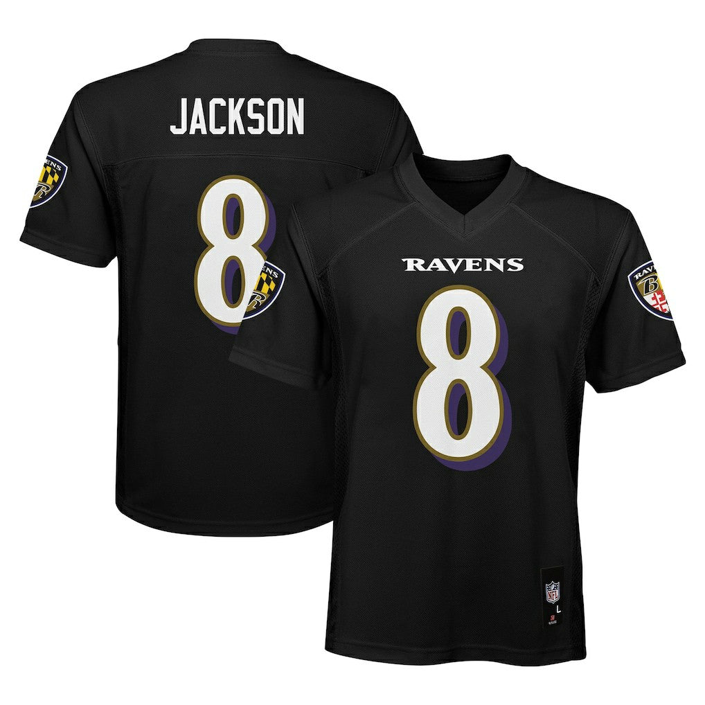 Lamar Jackson Baltimore Ravens Preschool Replica Player Jersey - Black sale