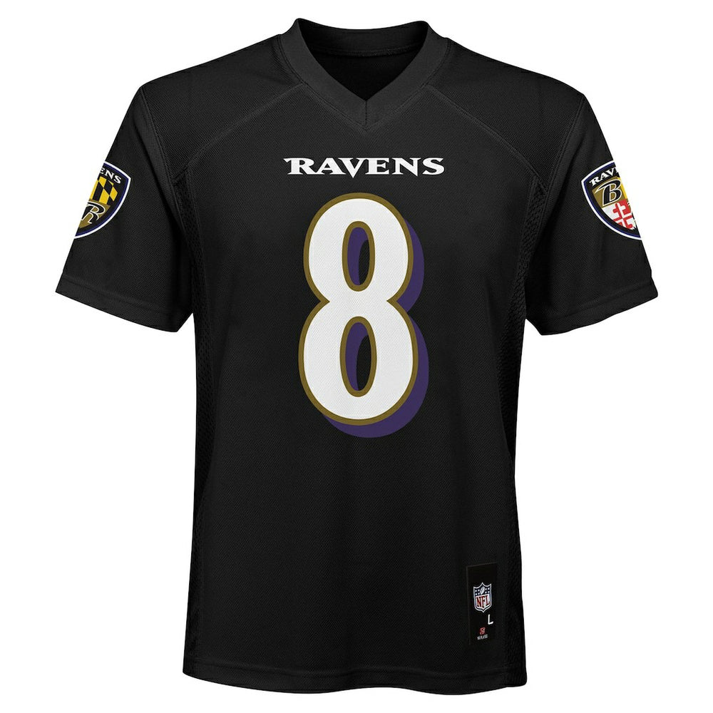 Lamar Jackson Baltimore Ravens Preschool Replica Player Jersey - Black sale