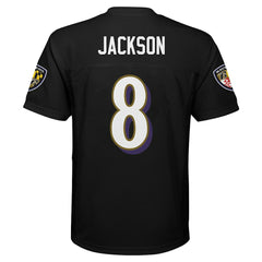 Lamar Jackson Baltimore Ravens Preschool Replica Player Jersey - Black sale