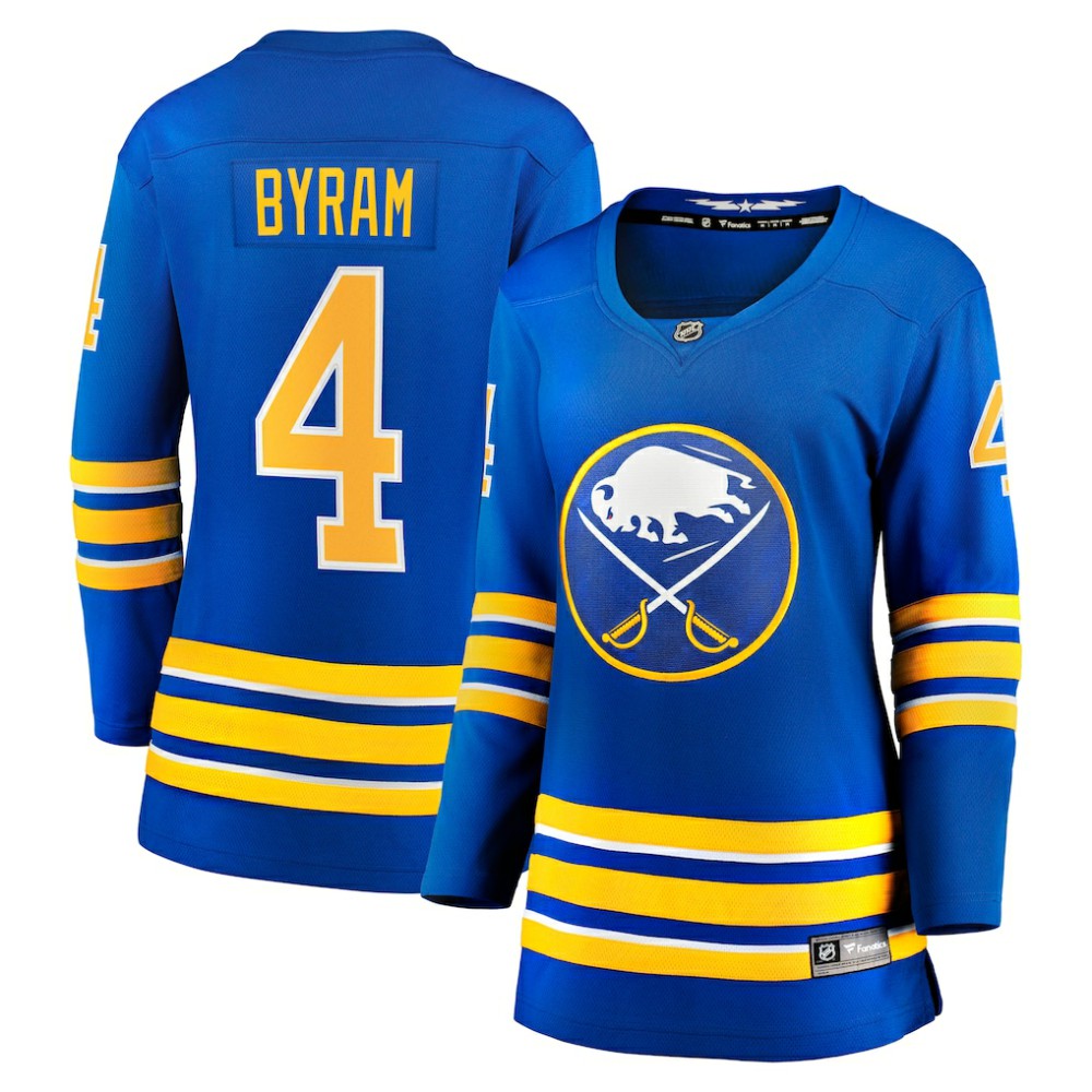 Bowen Byram Buffalo Sabres Fanatics Women's Home Breakaway Player Jersey Royal