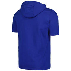 Milwaukee Brewers Levelwear Recruit Short Sleeve Full-Zip Hoodie Royal